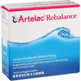 ARTELAC Rebalance göz damlası, 3X10 ml