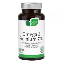 NICAPUR Omega-3 Premium 700 Kapsül, 60 Kapsül