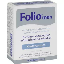 FOLIO erkek tabletleri, 30 adet