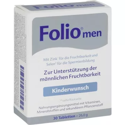 FOLIO erkek tabletleri, 30 adet