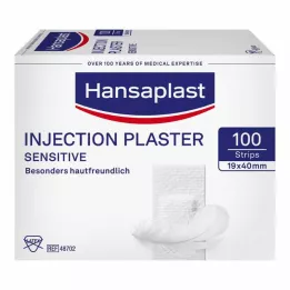 HANSAPLAST Hassas enjeksiyon plasterleri 1.9x4 cm, 100 adet