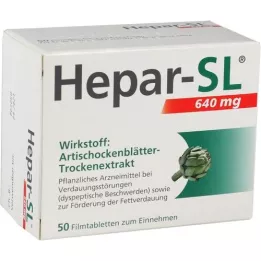 HEPAR-SL 640 mg film kaplı tablet, 50 adet