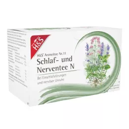 H&amp;S Uyku ve Sinir Çayı N filtre torbaları, 20X2.0 g