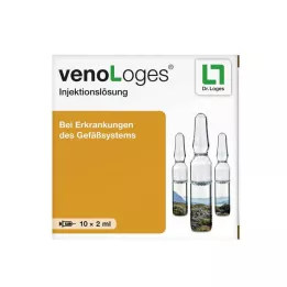 VENOLOGES Enjeksiyonluk ampuller için çözelti, 10X2 ml