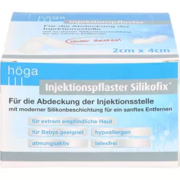 INJEKTIONSPFLASTER Silikofix 2x4 cm Höga, 100 adet