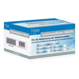INJEKTIONSPFLASTER Silikofix 2x4 cm Höga, 100 adet