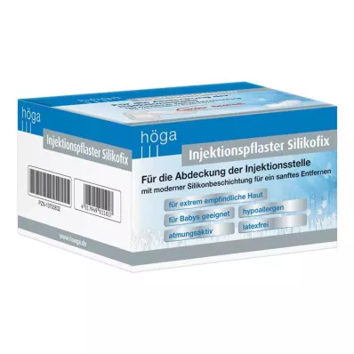 INJEKTIONSPFLASTER Silikofix 2x4 cm Höga, 100 adet INJEKTIONSPFLASTER Silikofix 2x4 cm Höga, 100 adet