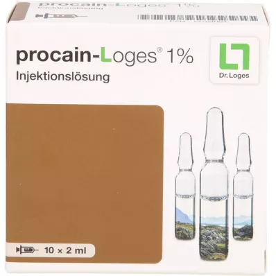 PROCAIN-Loges %1 enjeksiyonluk çözelti ampulleri, 10X2 ml