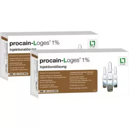 PROCAIN-Enjeksiyonluk ampuller için Loges %1 çözelti, 100X2 ml