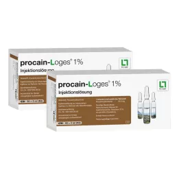 PROCAIN-Enjeksiyonluk ampuller için Loges %1 çözelti, 100X2 ml