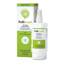 POLLICROM 20 mg/ml göz damlası, 10 ml