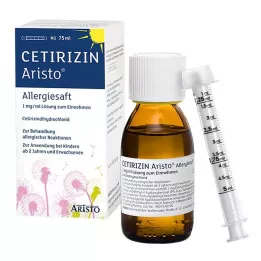 CETIRIZIN Aristo alerji suyu 1 mg/ml oral çözelti, 75 ml