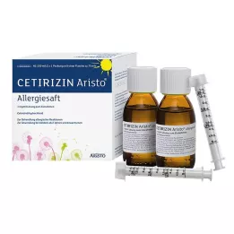 CETIRIZIN Aristo alerji suyu 1 mg/ml ağızdan kullanım için çözelti, 150 ml