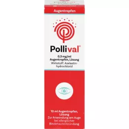POLLIVAL 0,5 mg/ml göz damlası çözeltisi, 10 ml