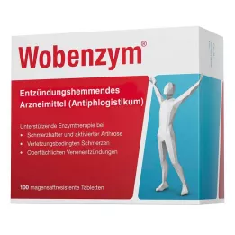 Wobenzym gastro-dirençli tabletler, 100 adet