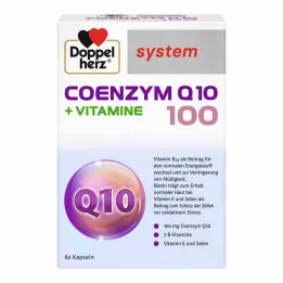 DOPPELHERZ Koenzim Q10 100+Vitamin Sistemi Kapsülleri, 60 Kapsül