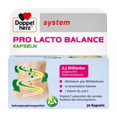 DOPPELHERZ Pro Lacto Balance sistem kapsülleri, 30 adet