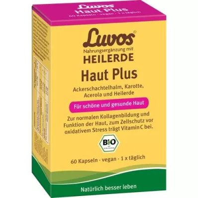 LUVOS Healing Earth Organic Skin Plus Kapsül, 60 Kapsül