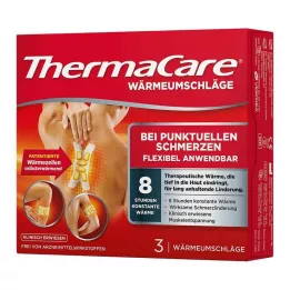 Lokalize ağrı için Thermacare, 3 adet