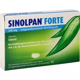 SINOLPAN forte 200 mg enterik kaplı yumuşak kapsül, 21 adet