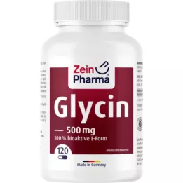 GLYCIN 500 mg sebze.HPMC Kapsül ZeinPharma, 120 Kapsül