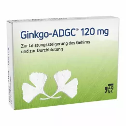 Ginkgo ADGC 120 mg film kaplı tablet, 20 adet