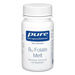 PURE ENCAPSULATIONS B12 Folat eriyik pastil, 90 adet