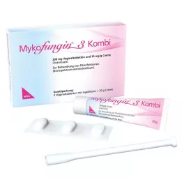 MYKOFUNGIN 3 Combi 200 mg vajinal tablet + 10 mg/g krem, 1 P