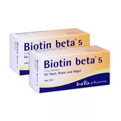 Biotin beta 5 tablet, 200 adet Biotin beta 5 tablet, 200 adet