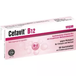 CEFAVIT B12 Çiğneme Tableti, 60 Kapsül