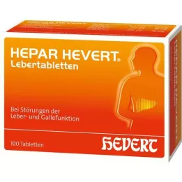 HEPAR HEVERT Karaciğer tabletleri, 100 adet