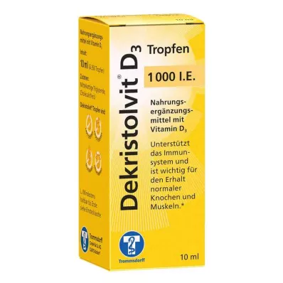 DEKRISTOLVIT D3 1.000 I.U. damla, 10 ml
