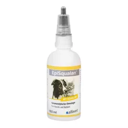 EPISQUALAN Köpekler/kediler için kulak temizleyici, 1X100 ml