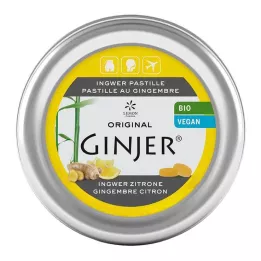 INGWER GINJER Organik limon pastilleri, 40 g