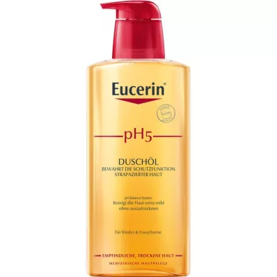 EUCERIN pH5 hassas ciltler için duş yağı, pompalı, 400 ml