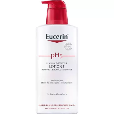 EUCERIN pH5 Losyon F hassas ciltler için, pompalı, 400 ml