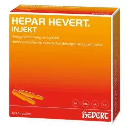 HEPAR HEVERT enjekte ampulleri, 100X2 ml