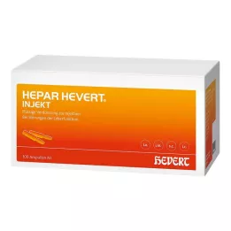 HEPAR HEVERT enjekte ampulleri, 100X2 ml