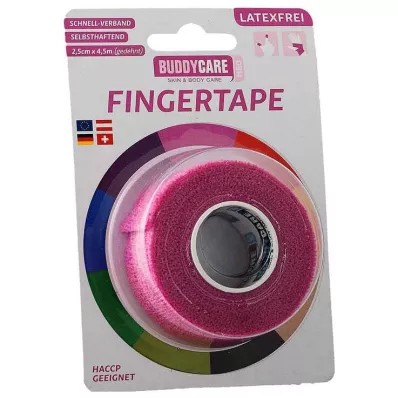 FINGERTAPE lateks içermez BUDDYCARE MED pembe, 1 adet