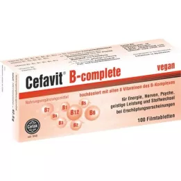 CEFAVIT B-komple film kaplı tabletler, 100 adet