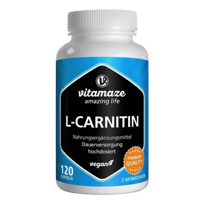 L-CARNITIN 680 mg vegan kapsül, 120 Kapsül