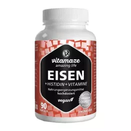 EISEN 20 mg+Histidin+C/B9/B12 Vitaminleri Kapsülleri, 90 Kapsül