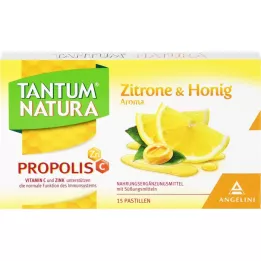TANTUM NATURA Limonlu Propolis &amp; Bal aromalı, 15 adet