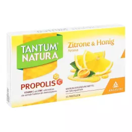 TANTUM NATURA Limonlu Propolis &amp; Bal aromalı, 15 adet