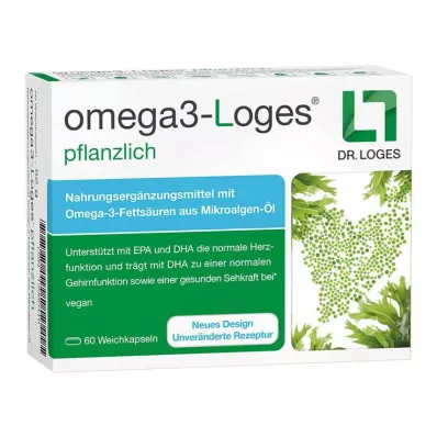 OMEGA3-Loges sebze kapsülleri, 60 adet OMEGA3-Loges sebze kapsülleri, 60 adet