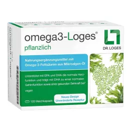 OMEGA3-Loges vejetaryen kapsül, 120 Kapsül