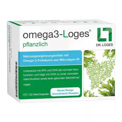 OMEGA3-Loges vejetaryen kapsül, 120 Kapsül OMEGA3-Loges vejetaryen kapsül, 120 Kapsül