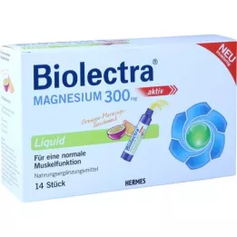 BIOLECTRA Magnezyum 300 mg Sıvı, 14 adet