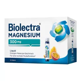 BIOLECTRA Magnezyum 300 mg Sıvı, 14 adet