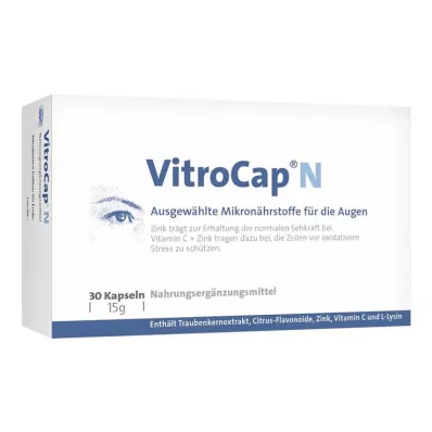 Vitrocap N kapsülleri, 30 adet Vitrocap N kapsülleri, 30 adet